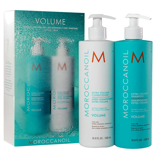 Мороканойл Набор Duo «Объем»: шампунь 500 мл + кондиционер 500 мл (Moroccanoil, Volume) — изображение 2