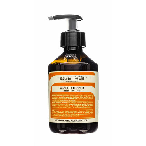 Ту Гет Хэйр Оттеночная маска для волос "Медь", 250 мл (Togethair, Color Hair Mask)