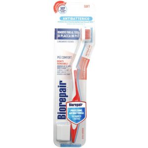Биорепейр Зубная щетка для чувствительных зубов Curve Denti Sensibili мягкая, 1 шт (Biorepair, Уход за зубами)