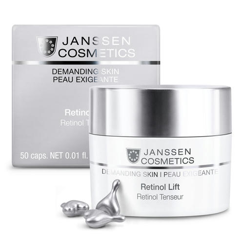 Янсен Косметикс Капсулы с ретинолом для разглаживания морщин Retinol Lift, 50 шт (Janssen Cosmetics, Capsules)