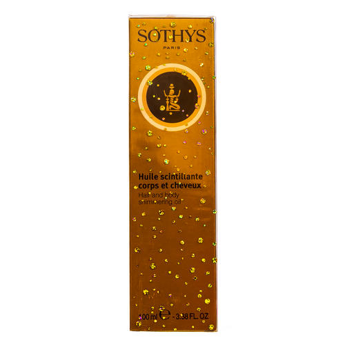 Сотис Мерцающее масло для тела и волос, 100 мл (Sothys, Hydradvance) — изображение 2