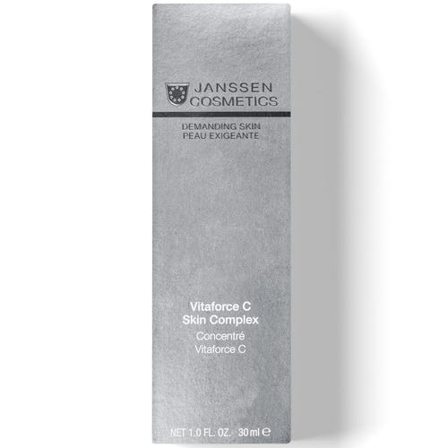 Янсен Косметикс Регенерирующий концентрат с витамином С Vitaforce C Skin Complex, 30 мл (Janssen Cosmetics, Demanding skin) — изображение 3