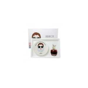Baviphat Набор Кушон + Тинт Urban City Uv Contact Cover Cushion #23 Natural Beige Spf50+ Pa+++ (Urban City Bloom Rose Lip&Cheek #Redpiano Rose)