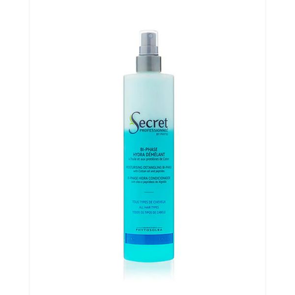 Kydra Secret Professionnel Moisturising Detangling Bi-Phase - Полирующий двухфазный флюид с маслом и пептидами хлопка 400 мл