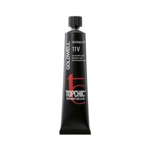 Goldwell Topchic - Краска для волос 11V фиолетовый светлый блондин 60 мл.