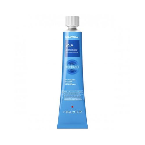 Goldwell Colorance 9NA - Тонирующая крем-краска для волос очень светлый пепельный блондин 60 мл