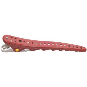 Зажимы Y.S.Park Shark Clip YS-08*08 (8 шт.) красные