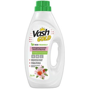 Кондиционер ополаскиватель для белья VASH GOLD цветы красного граната, 1л