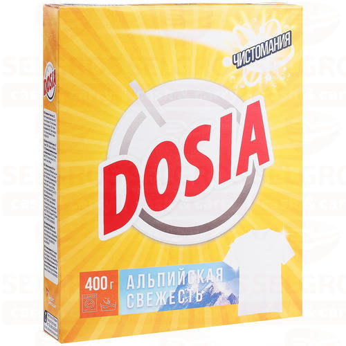 Стиральный порошок автомат DOSIA альпийская свежесть, 400г