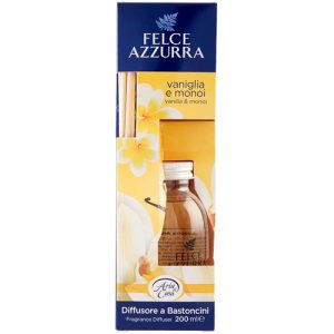 Ароматический диффузор с палочками Felce Azzurra Vaniglia e Monoi 200 мл