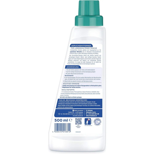 Средство для удаления запаха Dr. Beckmann 500 ml — изображение 2