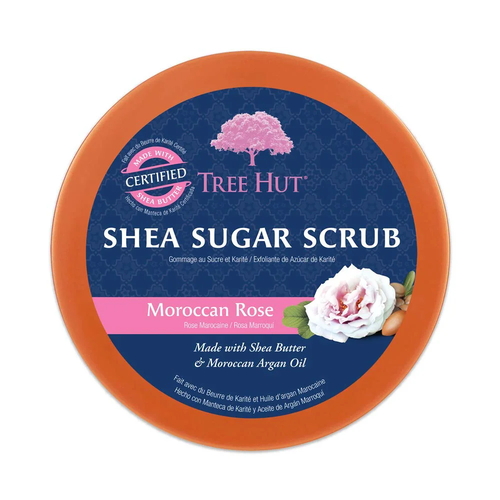 Скраб для тела с ароматом марокканской розы Tree Hut Moroccan Rose, 510 гр — изображение 3