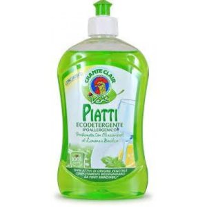 Средство для мытья посуды Chanteclair VERT piatti, концентрат, аромат “лимон-базилик”, 500 мл