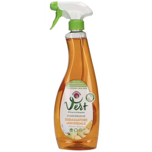 Универсальное экосредство для очистки Chanteclair Vert Ecodetergente Sgrassatore Universale Arancia E Zenzero, 625 мл