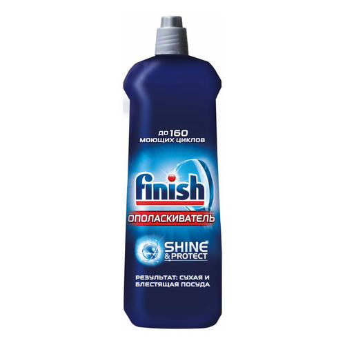 Ополаскиватель Finish Shine & Protect для посуды в посудомоечных машинах 800 мл 1 шт
