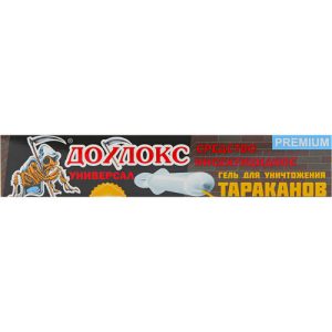 Средство инсектицид Дохлокс универсальный гель в инъекторе 20мл 1 шт