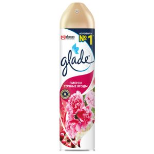 Освежитель воздуха Glade Пион и Сочные ягоды 300мл 1 шт