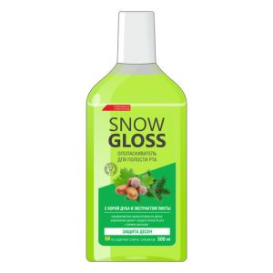 Ополаскиватель для полости рта SnowGloss Защита десен, 500мл