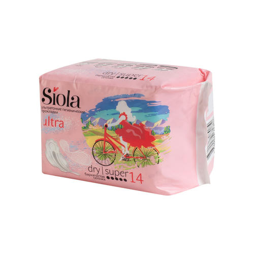 Прокладки гигиенические Siola ultra dry super, 14шт — изображение 2