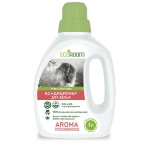 Кондиционер для белья Ecoroom Aroma, биоразлагаемый, 1л