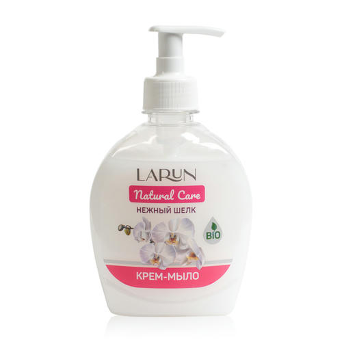 Крем-мыло Larun Natural Care Нежный шелк, 300мл