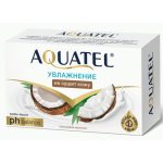 Крем-мыло Aquatel 90г кокосовое молочко