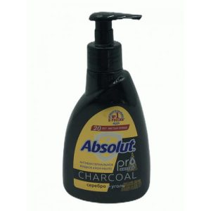 Жидкое мыло Absolut Pro 250мл серебро + уголь