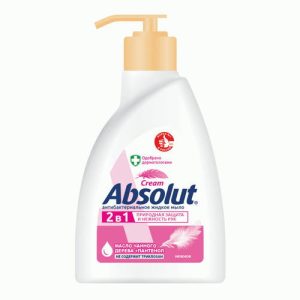 Жидкое мыло Absolut 2 в 1 250мл нежное