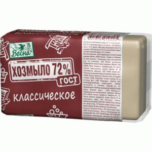Мыло хозяйственное Весна 140г классическое 72%