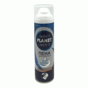 Пена для бритья MEN`s Planet 200мл для чувствительной кожи