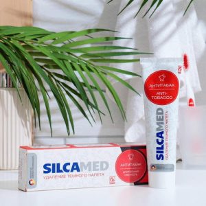 Зубная паста Silcamed 130г антитабак