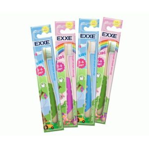 Зубная щетка детская Exxe Kids 2-6 лет мягкая