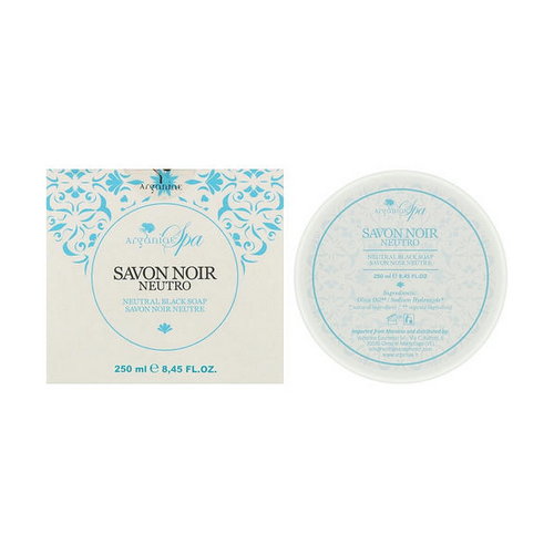 Натуральное черное оливковое мыло "Нейтральное", Arganiae Spa Neutral Black Soap — изображение 2