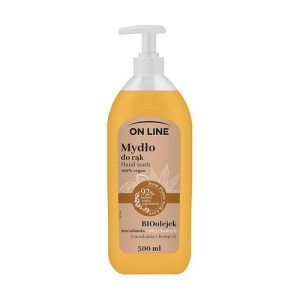 Жидкое мыло "Макадамия и масло конопли", On Line Hand Wash