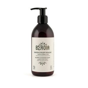 Мыло для душа с древесным ароматом, Beroia Amber & Oud Scent Aleppo Shower Soap