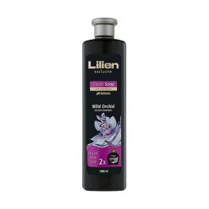 Жидкое крем-мыло "Дикая орхидея", Lilien Wild Orchid Cream Soap (сменный блок)