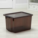 Контейнер для хранения с крышкой Porter, 21 л, 43x32x26 см, цвет грозовое небо