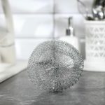Губка для мытья посуды металлическая, 20 гр