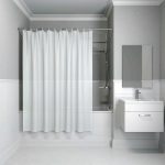 Штора для ванной комнаты IDDIS PEVA размер 180 x 180 см