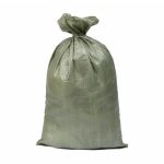 Мешок полипропиленовый, 55 x 95 см, на 50 кг, зелёный, набор 10 шт