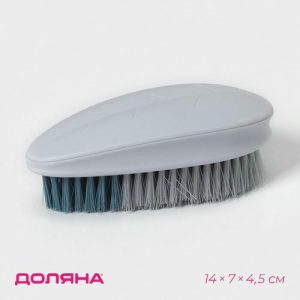 Щётка-утюжок Доляна «Листок», 14x7x4,5, цвет МИКС