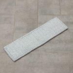 Насадка для плоской швабры 41x12 см, микрофибра, цвет серый