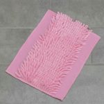 Насадка для швабры с зажимом-бабочкой, микрофибра толстая букля, 30x20 см, цвет МИКС