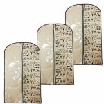 Комплект из 3-х чехлов для одежды Hipster Style 120x60 см