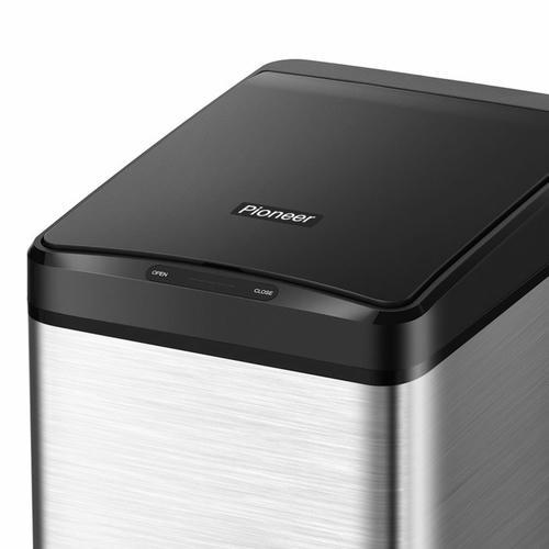 Ведро для мусора сенсорное Pioneer 30 л, серебристое — изображение 2