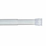 Карниз для ванной комнаты Milardo 110-200 см, белый