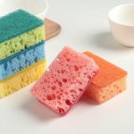 Набор губок бытовых с чистящим слоем «Макси», 9x6x3,5 см, 5 шт