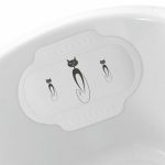 Подголовник в ванну Cats, 25 х 34 см
