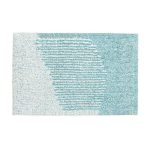 VETTA Коврик для ванной 40x60 см, хлопок, бирюзовый