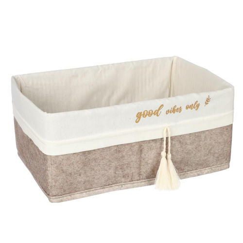 VETTA Короб прямоугольный Good Vibes Only, 30x20x13 см — изображение 2